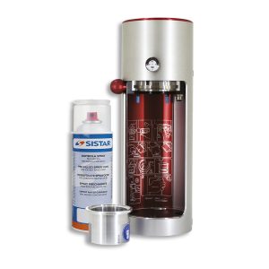 Filling machines for spray cans