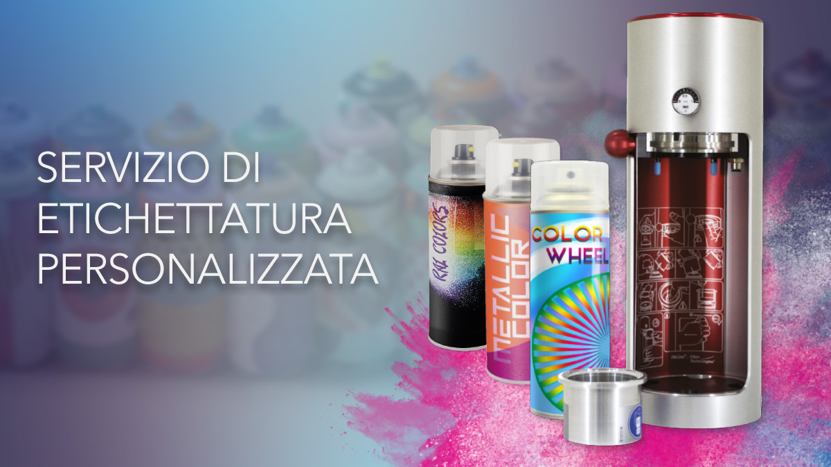 Bombola spray precaricata Sistar con etichettatura personalizzata Bombola spray precaricata Sistar con etichettatura personalizzata